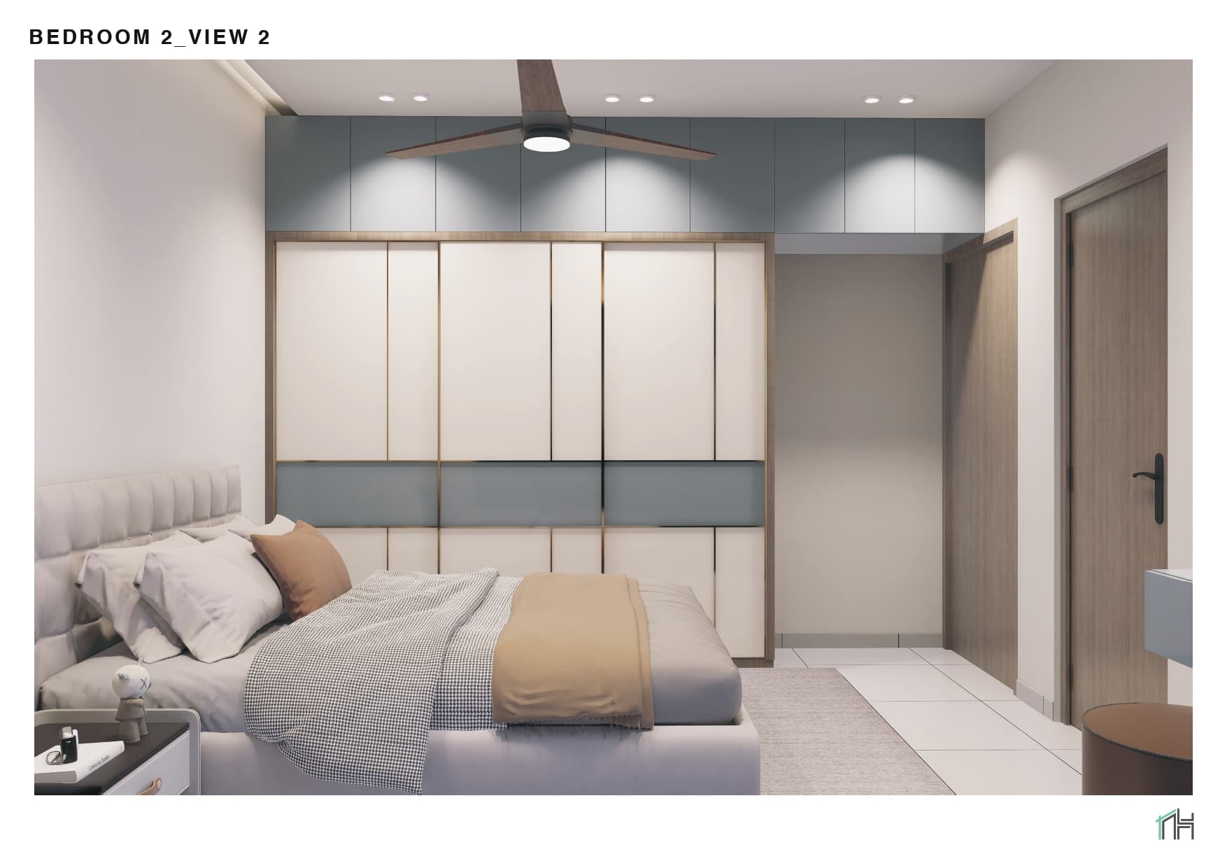 Luxurious Bedroom with Dressing Area