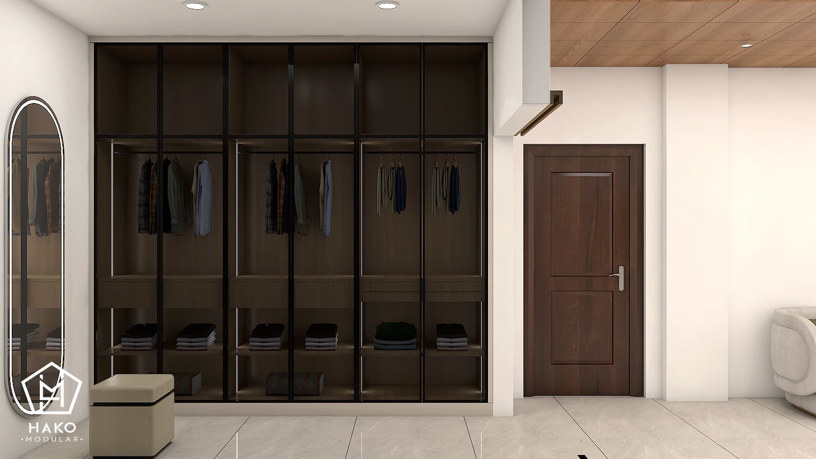 Luxury Master with Walk-in Wardrobe