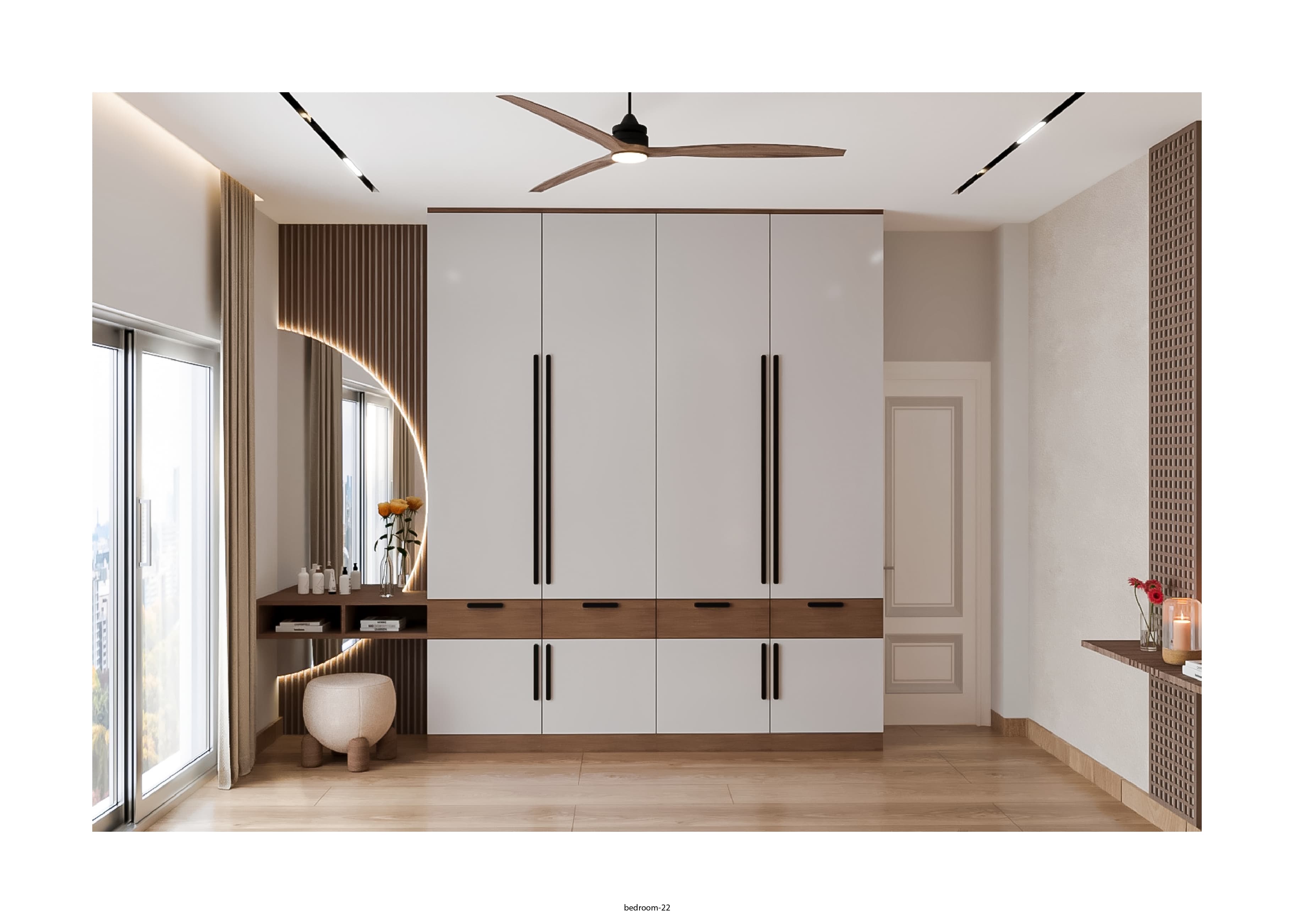 Premium Bedroom with TV Unit