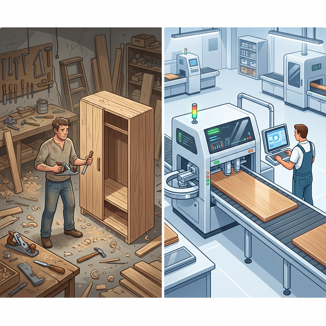 On-site carpentry vs factory-finished modular interiors